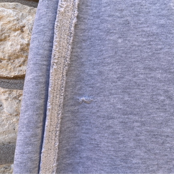 Frank & Eileen Bella Italian Sweatpants Triple Fleece Heather Grey Melange - Picture 9 of 9